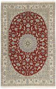  Orientalischer Nain Fine 9La Teppich 133X213 Braun/Hellgrau Wolle, Persien/Iran