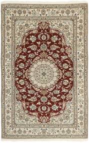 150X239 Nain Fine 9La Teppich Orientalischer Beige/Hellgrau (Wolle, Persien/Iran)