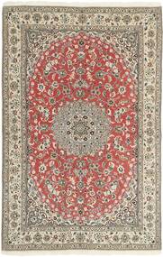  Orientalischer Nain Fine 9La Teppich 156X242 Beige/Hellgrau Wolle, Persien/Iran