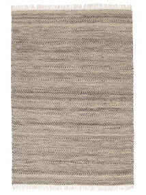 Chinara 200X300 茶色/ホワイト ウール 絨毯