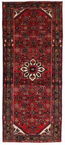  Hosseinabad 84X196 Persischer Wollteppich Dunkelrot/Rot Klein Carpetvista