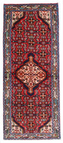  Persischer Hamadan Teppich 77X189 Läufer Rot/Dunkelrosa (Wolle, Persien/Iran)