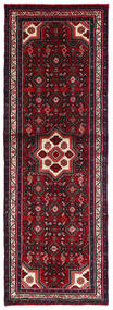  Persialainen Hosseinabad Matot 70X202 Tumma Pinkki/Punainen Carpetvista