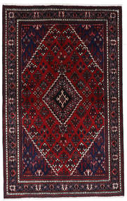 130X201 Alfombra Meimeh Oriental Rosa Oscuro/Rojo Oscuro (Lana, Persia/Irán) Carpetvista