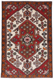  Rudbar Rug 100X152 Persian Wool Red/Dark Red Small Carpetvista