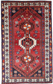 Ghashghai Vloerkleed 129X209 Rood/Donkerpaars Wol, Perzië/Iran Carpetvista