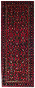  Hosseinabad Tapete 72X194 Persa Lã Vermelho Escuro/Vermelho Pequeno Carpetvista