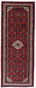  Persialainen Hosseinabad Matot 73X193 Tummanpunainen/Punainen Carpetvista