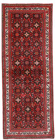 Hosseinabad Rug 70X188 Runner
 Red/Dark Red Wool, Persia/Iran Carpetvista