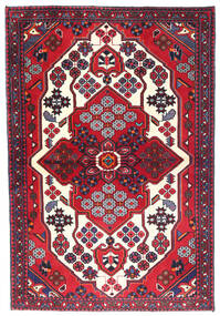  109X161 Hamadan Rug Red/Dark Pink Persia/Iran Carpetvista