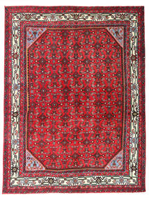 Persisk Hosseinabad Teppe 150X198 Rød/Brun (Ull, Persia/Iran)