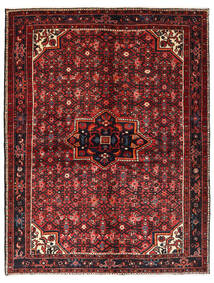 Tappeto Hosseinabad 158X207 Rosso Scuro/Rosso (Lana, Persia/Iran)