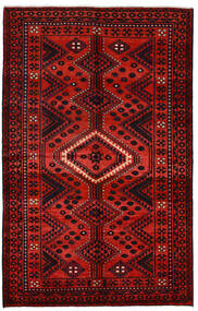  Persian Lori Rug 163X257 Dark Red/Red (Wool, Persia/Iran)