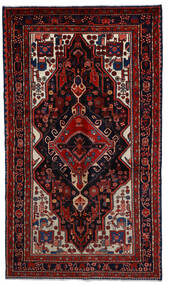 絨毯 ペルシャ ハマダン 164X289 ダークピンク/レッド (ウール, ペルシャ/イラン)