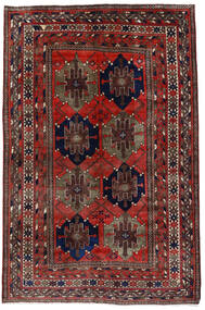 Mahal Teppich 153X227 Dunkelrot/Rot Wolle, Persien/Iran Carpetvista