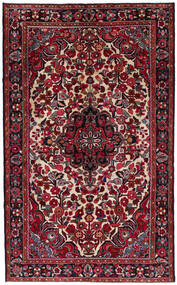 絨毯 オリエンタル リリアン 158X265 ダークレッド/レッド (ウール, ペルシャ/イラン)