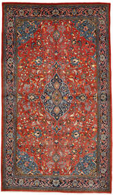 130X226 絨毯 サルーク オリエンタル レッド/茶色 (ウール, ペルシャ/イラン) Carpetvista