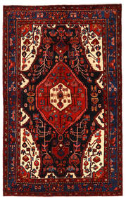 158X255 Alfombra Koliai Oriental Rosa Oscuro/Rojo (Lana, Persia/Irán) Carpetvista
