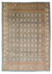 210X292 Afghan Fine Teppich Orientalischer Orange/Beige (Wolle, Afghanistan) Carpetvista