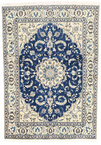 163X237 絨毯 ナイン オリエンタル ベージュ/グレー (ウール, ペルシャ/イラン) Carpetvista