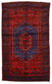  142X230 Zanjan Teppich Dunkelrosa/Dunkelrot Persien/Iran Carpetvista