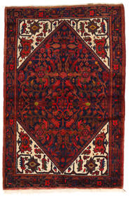 絨毯 オリエンタル ザンジャン 143X215 レッド/ダークピンク (ウール, ペルシャ/イラン)