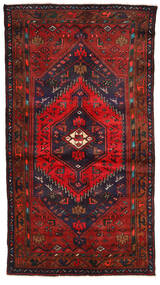  130X234 Zanjan Vloerkleed Rood/Donker Roze Perzië/Iran Carpetvista