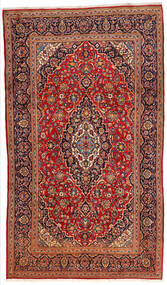  Keshan Rug 200X338 Persian Wool Red/Beige Carpetvista