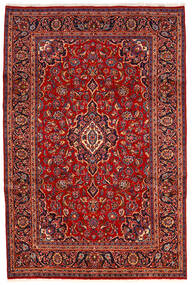 Keshan Rug Rug 200X300 Red/Dark Pink Wool, Persia/Iran Carpetvista