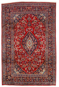  Persischer Keshan Teppich 190X290 Rot/Grau (Wolle, Persien/Iran)