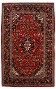 Χαλι Περσικό Keshan 199X315 Σκούρο Κόκκινο/Κόκκινα (Μαλλί, Περσικά/Ιρανικά)