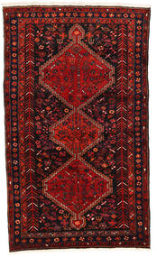 絨毯 ハマダン 142X244 ダークレッド/レッド (ウール, ペルシャ/イラン)