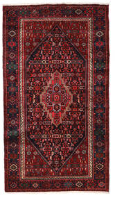  Orientalsk Bidjar Tæppe 136X244 Mørkerød/Rød Uld, Persien/Iran Carpetvista