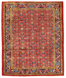 Dywan Orientalny Hamadan 165X200 Czerwony/Beżowy (Wełna, Persja/Iran)