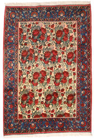 Dywan Perski Afszar 164X235 Czerwony/Beżowy (Wełna, Persja/Iran)