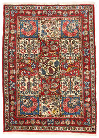 109X150 Tappeto Orientale Bakhtiar Collectible Rosso/Marrone (Lana, Persia/Iran) Carpetvista