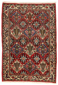  Persisk Bakhtiar Collectible Tæppe 105X153 Brun/Rød (Uld, Persien/Iran)