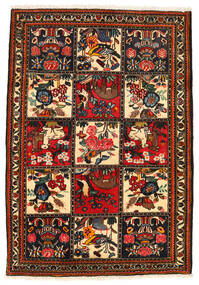  Bakhtiar Collectible Tappeto 113X161 Persiano Di Lana Marrone/Beige Piccolo Carpetvista