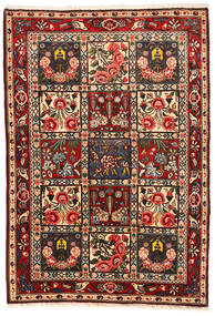 絨毯 バクティアリ Collectible 108X155 茶色/レッド (ウール, ペルシャ/イラン)