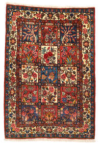  Orientalischer Bachtiar Collectible Teppich 106X152 Dunkelrot/Braun Wolle, Persien/Iran Carpetvista