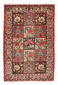 105X158 Tapete Bakhtiari Collectible Oriental Vermelho/Castanho (Lã, Pérsia/Irão) Carpetvista