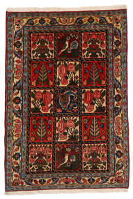 105X152 絨毯 オリエンタル バクティアリ Collectible 茶色/ベージュ (ウール, ペルシャ/イラン) Carpetvista