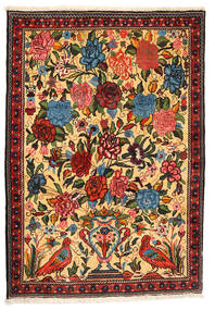 絨毯 ペルシャ バクティアリ Collectible 107X154 茶色/ベージュ (ウール, ペルシャ/イラン)