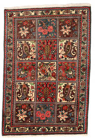 Oosters Bakhtiar Collectible Vloerkleed 108X158 Rood/Bruin Wol, Perzië/Iran Carpetvista