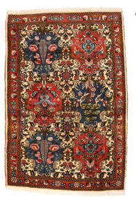  Bakhtiari Collectible Rug 112X169 Persian Wool Brown/Beige Small Carpetvista