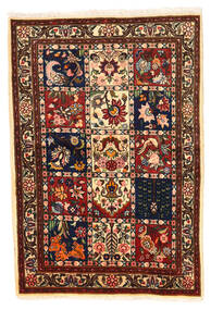  Orientalischer Bachtiar Collectible Teppich 100X148 Braun/Beige Wolle, Persien/Iran Carpetvista