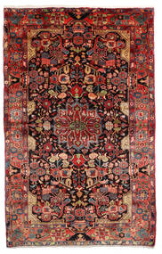 絨毯 オリエンタル ナハバンド オールド 155X265 レッド/ダークレッド (ウール, ペルシャ/イラン)
