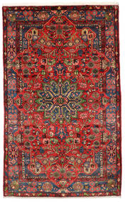  Orientalsk Nahavand Old Teppe 152X252 Rød/Brun Ull, Persia/Iran Carpetvista