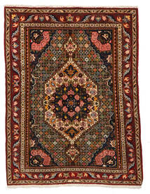  105X138 Bakhtiar Collectible Vloerkleed Bruin/Oranje Perzië/Iran Carpetvista