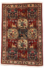 106X152 絨毯 オリエンタル バクティアリ Collectible 茶色/ベージュ (ウール, ペルシャ/イラン) Carpetvista